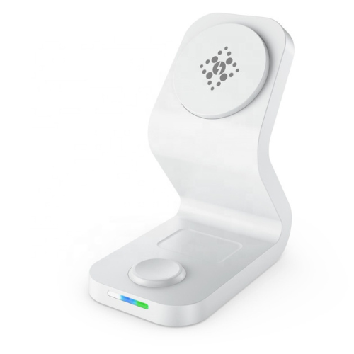 Cargador inalámbrico magnético 3 en 1, 15W: carga tu iPhone, Apple Watch y AirPods - Imagen 3