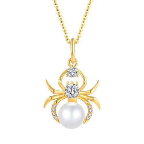 Collar Corazón Infinito en Plata 925 Chapado en Oro 18K Gold Amarillo de Alta Gama 45 cm